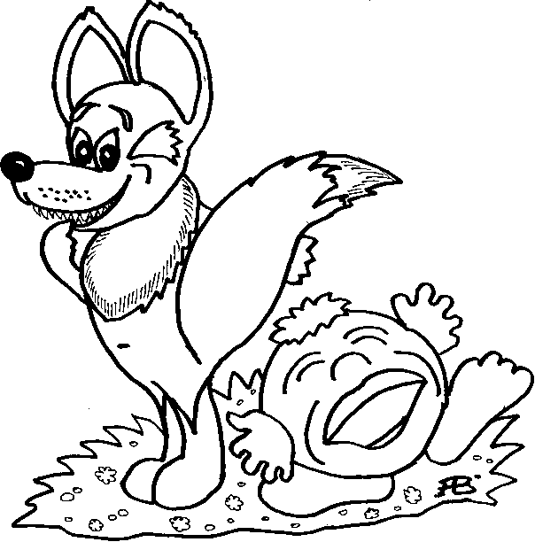 Fox and Kolobok