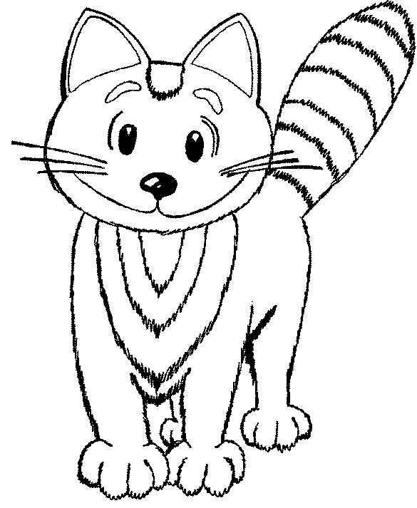 кот рисунок кота