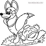 fox and Kolobok