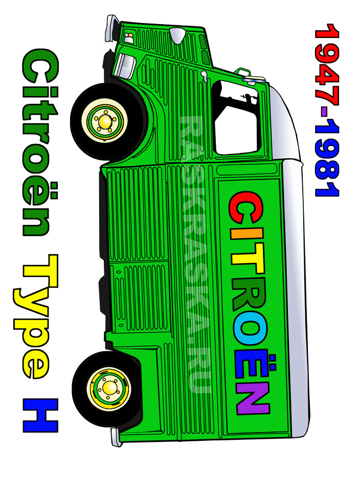 Citroen HY color picture for print