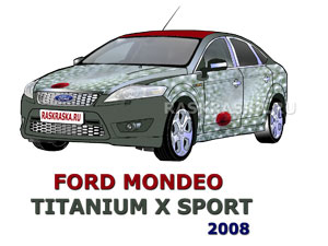 ford mondeo titanium x sport 2008 picture raskraska