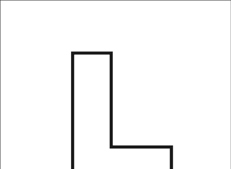 Printable english letter L with Lamp outline image