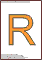 R польская буква цветная для распечатки