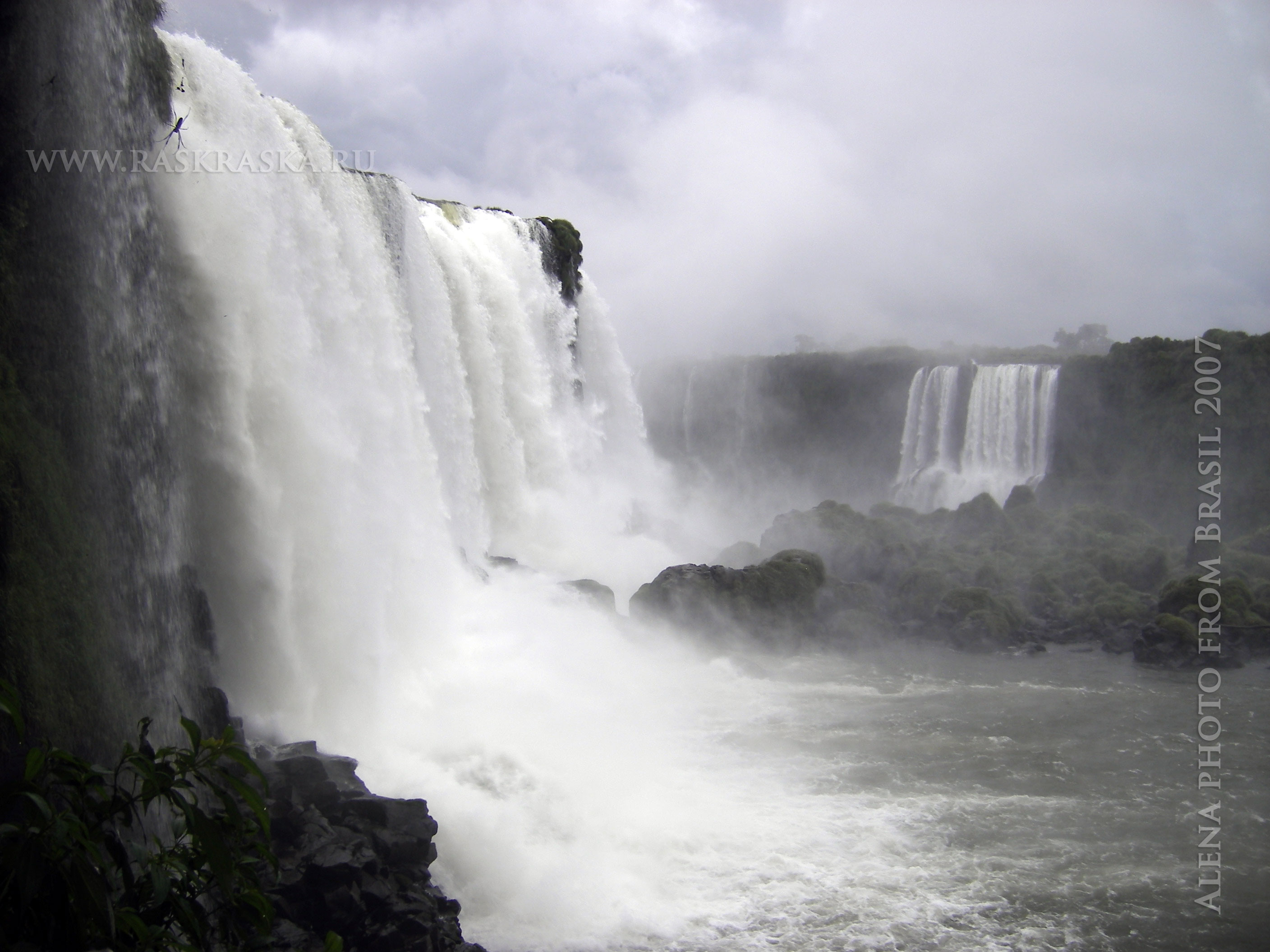 Falling water photo