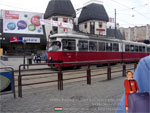 Tram type E1 in Miskolc