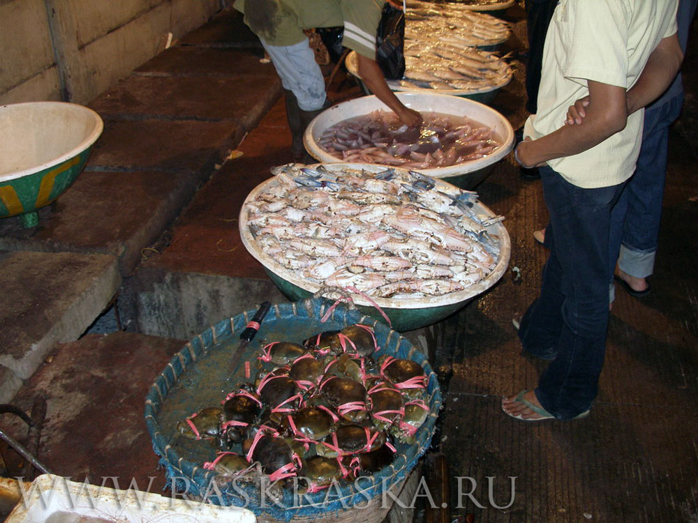 рыбный базар рынок Джакарты в Джакарте