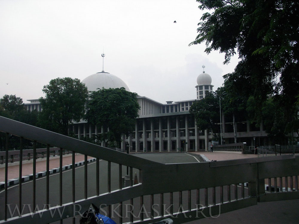 mosque Jakarta Sights photo photoalbum foto fotoalbum