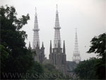 вид на Собор Святой Марии в Джакарте Индонезия фото фотография фотографии фотка фотки фотоальбом
