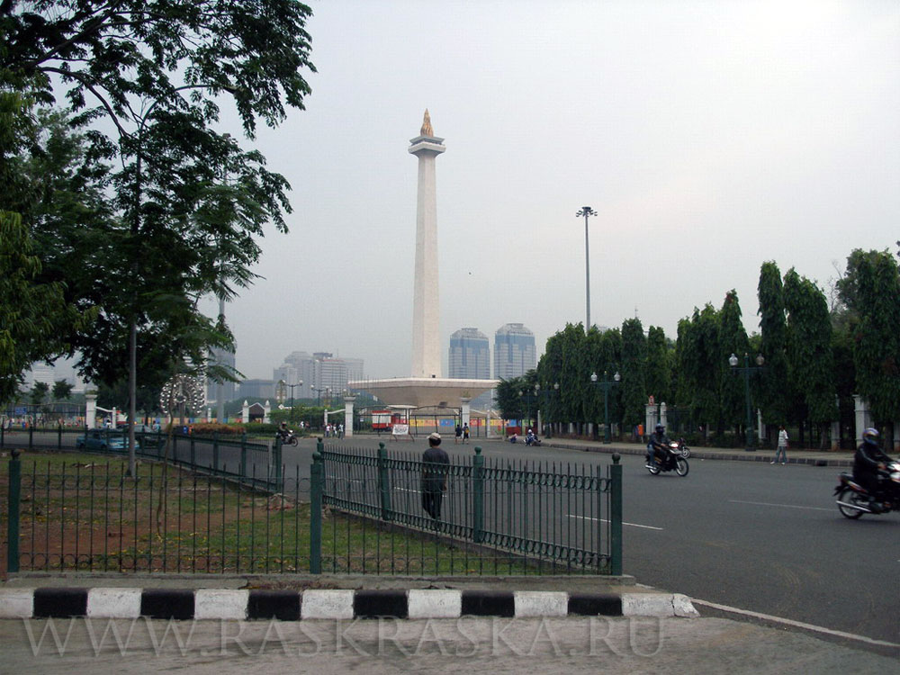 Jakarta Sights photo photoalbum foto fotoalbum Monas National Monument in Jakarta