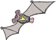 bat outline picture for print