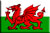 Уэльс флаг Wales flag