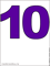 десятка фиолетовая